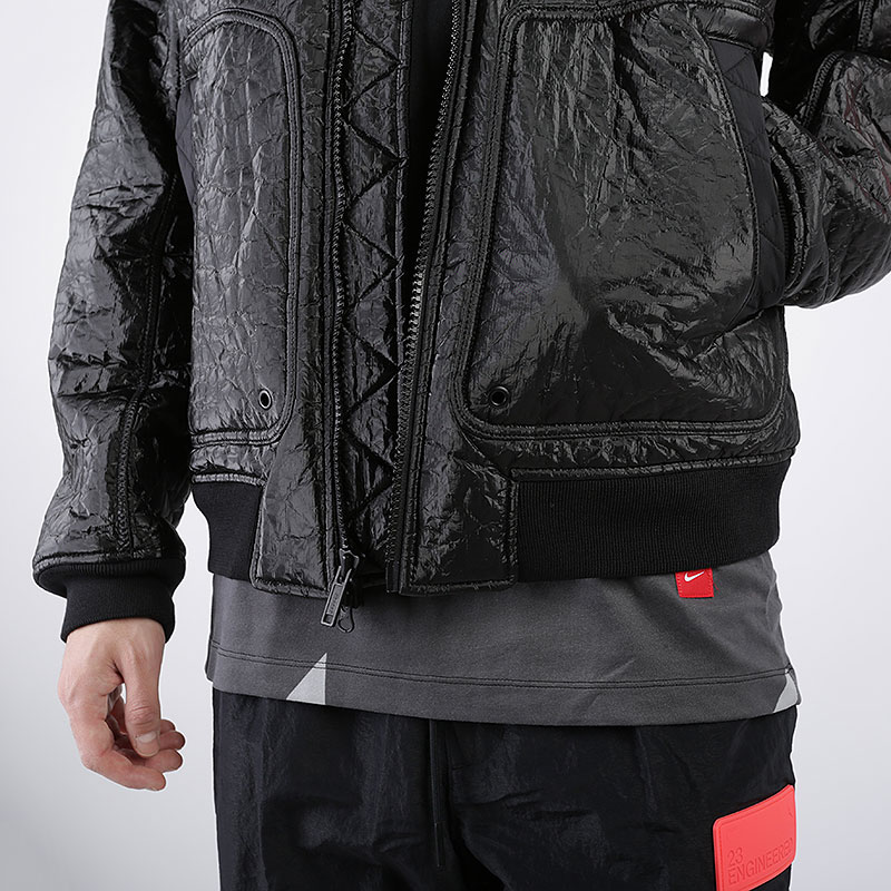мужская черная куртка Jordan 23 Engineered MA-1 CD5712-010 - цена, описание, фото 3